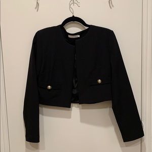 Crop Black Blazer